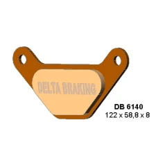 DELTA BRAKING КОЛОДКИ ДИСКОВІ ТОРМОЗНІ POLARIS SNOWMOBILE