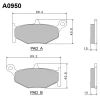 NISSIN 2024\/10 КОЛОДКИ ДИСКОВІ ТОРМОЗНІ KH419 ПРЕМІУМ-КЛАС SEMI-METALLIC (SPIEK METALICZNY) (ECE R90) (MADE IN JAPAN) - зображення 1