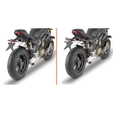 KAPPA 2023/06 СТЕЛАЖ ПІД СУМКИ (МІШКИ) БІК SZYBKIEGO ВСТАНОВЛЕННЯ REMOVE-X DUCATI STREETFIGHTER V4 1100 '20-'22