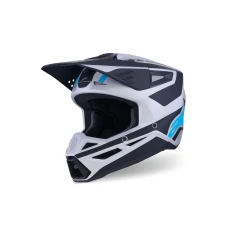 ALPINESTARS ШОЛОМ S-M3 HEAT SILVER/BLUE/BLACK M