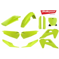 POLISPORT MX COMPLETE KIT TC125/250, FC250/350/450 МОДЕЛІ 2019- ЖОВТИЙ FLO (1)