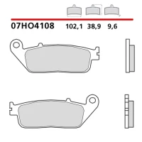 BREMBO 2026/06 КОЛОДКИ ДИСКОВІ ТОРМОЗНІ KH196 ROAD / ВИКЛЮЧЕНИЙ ROAD / SCOOTER КАРБОН CERAMIC (POLMETALICZNE MIESZANKA OEM)