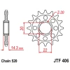 JT ЗІРОЧКА ПЕРІД BMW G 310GS '16-20, G310R '16-'20 (JTF406.15)* (LANC. 520) (-1) - зображення 1