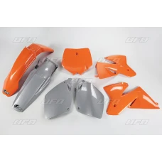UFO КОМПЛЕКТ ПЛАСТІКОВ KTM SX/SXF 2000R '00 КОЛІР OEM (POMARANCZOWY/GRAFITOWY) (KT500E999)