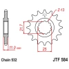 ПЕРЕДНЯ ЗІРКА JR CHT 442 15 YAMAHA R6 '99-'05, FZR 1000 (44215JT) (LANC. 532) - зображення 1
