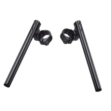 ACCEL КЕРМО ДВОЧАСТНА РЕГУЛЬОВАНА STREET CLIP-ON КРОНШТЕЙН 50MM КОЛІР ЧОРНИЙ