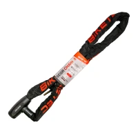 BIKETEC ЛАНЦЮГ CP 1,2M, OCZKO 8MM, ВБУДОВАНА KLOTKA 3 КЛЮЧІ, ЧОРНА OTULINA