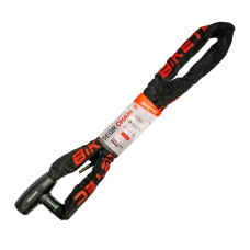 BIKETEC ЛАНЦЮГ CP 1,2M, OCZKO 8MM, ВБУДОВАНА KLOTKA 3 КЛЮЧІ, ЧОРНА OTULINA