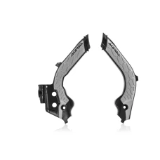 ACERBIS НОВИЙ ТОВАР 2024/02 КРИШКИ РАМИ X-GRIP HUSQVARNA GAS GAS CZARNO-SZARE - 0023600.319