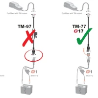 OPTIMATE АДАПТЕР DO LADOWAREK Z ШТЕКЕРИ SAE NA KET/TM (ДОВЖИНА 15CM) (TM77) (EL)