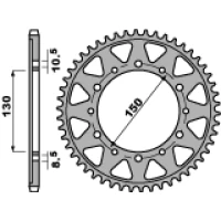 ЗАДНЯ ЗІРКА PBR 860 48 C45 YAMAHA FZS 600 (98-03) (JTR859.48) (LANC. 530)