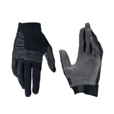 LEATT (НОВИНКА 2024) РУКАВИЦІ MOTO 1.5 GRIPR GLOVE STEALTH КОЛІР ЧОРНИЙ РОЗМІР S