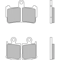 BREMBO BRAKEPADS SINTERED ПЕРІД ДОРОЖНЯ