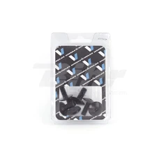 V PARTS (VICMA) КОМПЛЕКТ БОЛТІВ ВІТРОВИКИ M6X15 (6SZT.) КОЛІР ЧОРНИЙ (TA615NR)