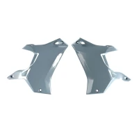 RACETECH (RTECH) 2023/12 КРИШКИ РАДІАТОРА (ЛІВА/ПРАВА) T7 REVOLUTION YAMAHA TENERE 700 '19-'24 КОЛІР СІРИЙ