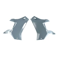 RACETECH (RTECH) 2023/12 КРИШКИ РАДІАТОРА (ЛІВА/ПРАВА) T7 REVOLUTION YAMAHA TENERE 700 '19-'24 КОЛІР СІРИЙ