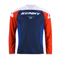 KENNY RACING СОРОЧКА CROSS/ENDURO МОДЕЛЬ FORCE RED КОЛІР NIEBIESKI/CZERWONY/BIALY РОЗМІР S