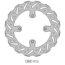 DELTA BRAKING ДИСК ТОРМОЗНИЙ ПЕРІД KAWASAKI KX 125 '89-'02, KX 250 '89-02, WAVE (250X100X3MM) (4X6,5MM) (NG1761,NG137)
