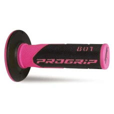 PROGRIP ПЕРЕМИКАЧІ PG801 ВИКЛЮЧЕНИЙ ROAD (22+25MM, DL.115MM) КОЛІР КОЛІР РОЗОВИЙ FLUO/CZARNY (DWUSKLADNIKOWE) (801-297)