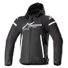 ALPINESTARS TEXTILE КУРТКА ZACA ВОДОТРИВКІ BLACK/WHITE 2XL