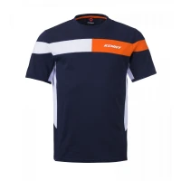 KENNY RACING СОРОЧКА T-SHIRT МОДЕЛЬ RACING КОЛІР NIEBIESKI/POMARANCZOWY/BIALY РОЗМІР M