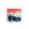 BIKETEC РЕМІНЬ DO WYCIAGANIA МОТОЦИКЛА ПІД JAPONSKIE C-1 WRAZ ZE БОЛТАМИ 350CM X 2,5MM X 25MM  КОЛІР МАТЕРІАЛ ЧОРНИЙ, MATEAL СИНІЙ - зображення 2