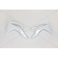 ЗАХИСТ МОТОЦИКЛЕТНОГО РАДІАТОРА UFO HONDA CRF 250R '14-'17, CRF 450R '13-'16 КОЛІР БІЛИЙ