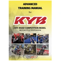 KYB КНИЖКА СЕРВІСНА ІНСТРУКЦІЯ РЕГУЛЮВАННЯ I USTAWIEN ПІДВІСКИ І SAG  (OFF-ROAD COMPETITION МОДЕЛЬ ADVANCED) ENGLISH (SERVICE МЕХАНІКА)