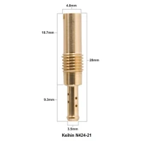 PROX ФОРСУНКА WOLNYCH ОБОРОТІВ KEIHIN ВИД N424-21 ДІАМЕТР #48 ( 1 ШТУКИ. )