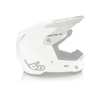 6D HELMETS REPLACEMENT VISOR - КОЗИРКА DO МОТОШОЛОМ ATR-3 SOLID WHITE КОЛІР БІЛИЙ