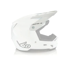 6D HELMETS REPLACEMENT VISOR - КОЗИРКА DO МОТОШОЛОМ ATR-3 SOLID WHITE КОЛІР БІЛИЙ