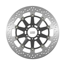 NG ДИСК ТОРМОЗНИЙ ПЕРІД APRILIA RSV4/TUONO '15-20 (330X64X5MM) (6X8,5MM) PLYWAJACA (МАТЕРІАЛ АЛЮМІНІЙ)