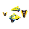 BLACKBIRD КОМПЛЕКТ НАЛІПОК (OKLEIN) SUZUKI RM 85 '02-'23 DREAM 4 КОЛІР ЖОВТИЙ\/ СИНІЙ - зображення 2