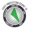 LEATT (2022\/2023) НАКОЛІННИКИ ПРОТЕКТОРИ ПІДКОЛІННА 3DF 5.0 ZIP НАКОЛІННА GUARD WHITE\/BLACK КОЛІР BIALY\/CZARNY РОЗМІР L\/XL - зображення 6