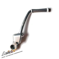 ACCEL РИЧАГ СТАРТЕРА (KOPKA) АЛЮМІНІЙ KAWASAKI KX 65 '00-'23, КОЛІР СРІБНИЙ