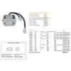 DZE РЕГУЛЯТОР НАПРУГИ HONDA CB750\/900\/1100 '79-'84 (OEM-31600-MA6-000) (ESR210) (31600-461-771) - зображення 1