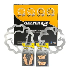 GALFER НАБІР YAMAHA YZ 250F '18-'20; YZ 450F '18-'20 (ДИСКИ I КОЛОДКИ ДИСКОВІ ТОРМОЗНІ ПЕРІД I ЗАД) - PATRZ ОПИС ДОДАТКОВІ
