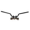 BIKETEC КЕРМО СТАЛЬНИЙ KAWASAKI ER 6 (2009-2011) КОЛІР ЧОРНИЙ (УЗОР OEM: 46003-0152-10) - зображення 1