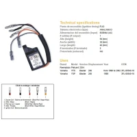 DZE МОДУЛЬ ЗАПАЛУ CDI YAMAHA YFS200 BLASTER 90-02