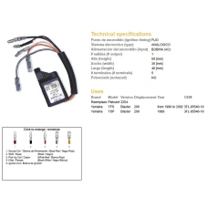 DZE МОДУЛЬ ЗАПАЛУ CDI YAMAHA YFS200 BLASTER 90-02