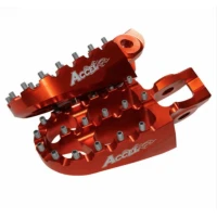 ACCEL ПІДНІЖКИ KTM EXC/EXCF 250/300/350/450/500 '17-20 КОЛІР КОЛІР ПОМАРАНЧ (КОМПЛЕКТ. 2 ШТУКИ)