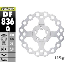GALFER ДИСК ТОРМОЗНИЙ ЗАД HARLEY-DAVIDSON (300X56X5) (QUBIQ)