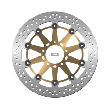 NG ДИСК ТОРМОЗНИЙ ПЕРІД DUCATI 749/848/999/1000/1100 '02-17 (320X72X4,5MM) (5X8,5MM) PLYWAJACA ЗОЛОТИЙ МАТЕРІАЛ