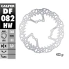 GALFER ДИСК ТОРМОЗНИЙ ПЕРІД HONDA CRF 250R '15-'24; CRF 450R '15-'24 (260X101X3MM) SHARK ENDURO MX - зображення 1