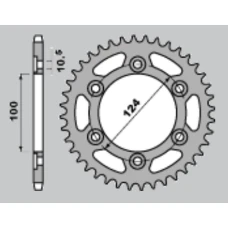 ЗАДНЯ ЗІРКА JR 1027 40 DUCATI 750 SS '99-'02, 900SS '98-'02, MONSTER 750/900
