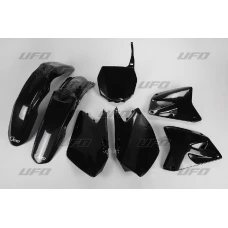 UFO КОМПЛЕКТ ПЛАСТІКОВ SUZUKI RM 125-250 '06-'17 КОЛІР ЧОРНИЙ  (SU406E001)