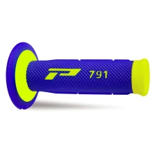 PROGRIP ПЕРЕМИКАЧІ PG791 ВИКЛЮЧЕНИЙ ROAD (22+25MM, DL.115MM) КОЛІР ЖОВТИЙ FLUO / СИНІЙ (DWUSKLADNIKOWE) (791-252) (PG791YLF/BL)