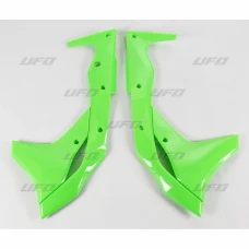 UFO КРИШКИ РАДІАТОРА KAWASAKI KXF 250 '17-'20 КОЛІР ЗЕЛЕНИЙ FLUO
