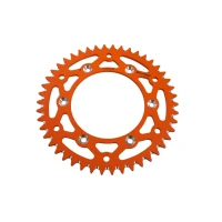GROSSKOPF ШЕСТЕРНЯ ЗАД АЛЮМІНІЙ T7075 (ERGAL) КОЛІР КОЛІР ПОМАРАНЧ 899 46 (89946) KTM SX/SXF/SX-F/EXCF/EXC-F/EXC/LC4/SC/MXC/ '91-'25, HUSQVARNA TC/TE/FC/TC/TX/FC/FE '14-'25, GAS GAS EC 300 '20-'25, HUSABERG TE/FE '11-'14 (JTA897.46)