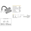DZE РЕГУЛЯТОР НАПРУГИ HONDA CBR1100XX 99-00 (31600-MAT-E01) (SH579C-12) (ESR684) - зображення 1